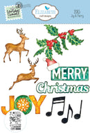 Elizabeth Craft Designs Die Set - Joy & Merry, ECD-2081 by: Annette Green