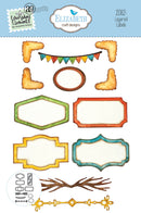 Elizabeth Craft Designs Die Set - Layered Labels, ECD-2082 by: Annette Green