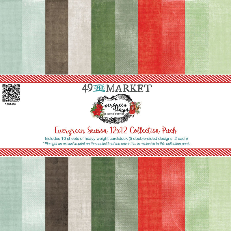 49 & Market - 12x12 Collection Pack Foundations - Evergreen Season, ES-28263