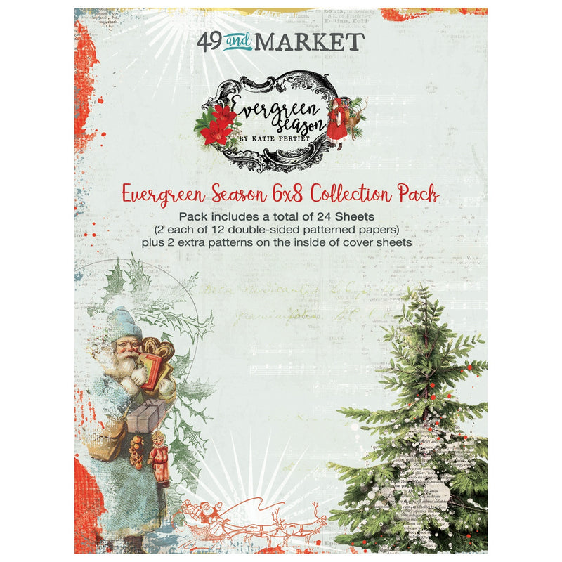 49 & Market - 6x8 Collection Pack - Evergreen Season, ES-28270