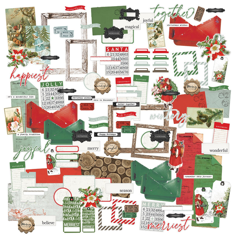 49 & Market - Ephemera Bits - Evergreen Season, ES-28461