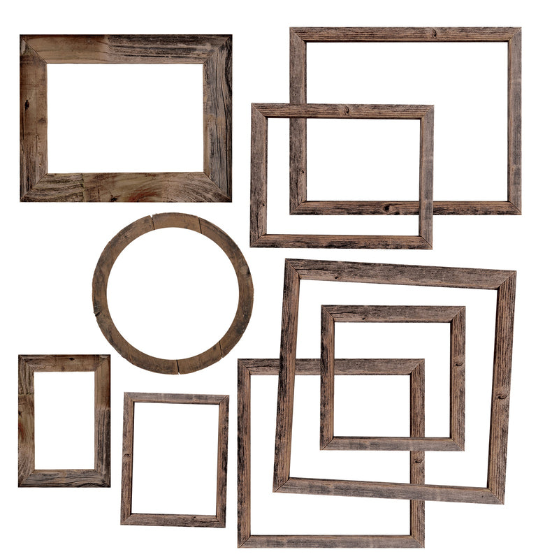 49 & Market Chipboard Set - Frames - Evergreen Season, ES-28560