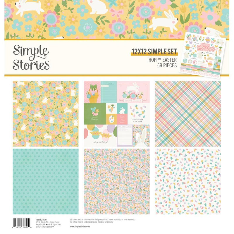 Simple Stories - 12x12 Simple Set- Hoppy Easter, EST21920