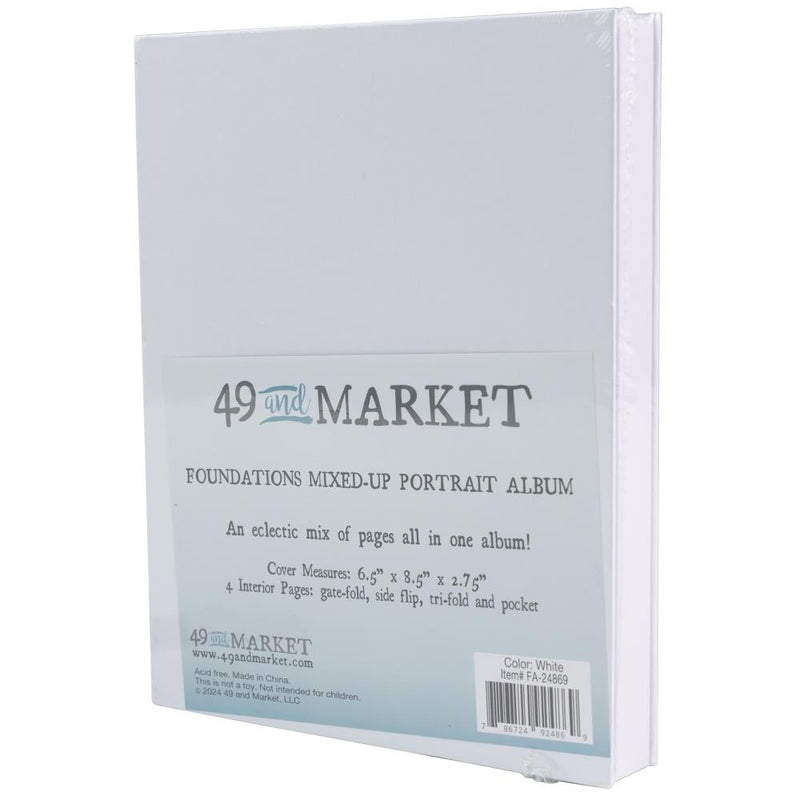 49 And Market Foundations - Mixed Up Album - Portrait White, FA24869