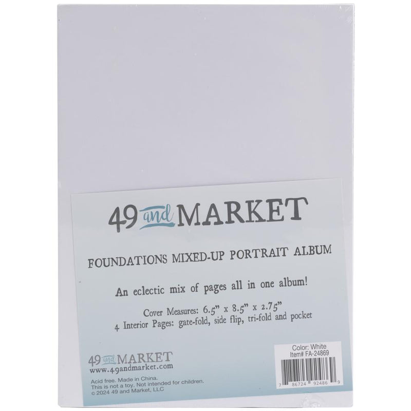 49 And Market Foundations - Mixed Up Album - Portrait White, FA24869