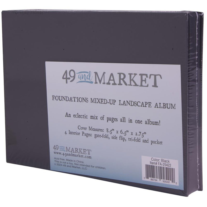 49 And Market Foundations - Mixed Up Album - Landscape Black, FA25422