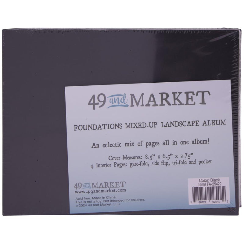 49 And Market Foundations - Mixed Up Album - Landscape Black, FA25422