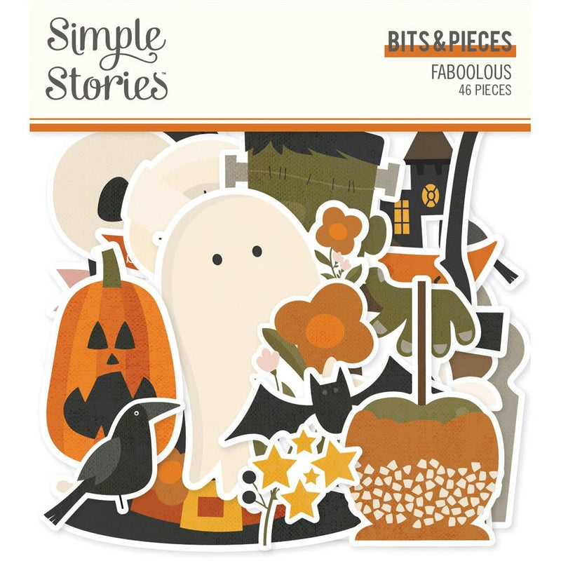 Simple Stories - FaBOOlous - Bits & Pieces, FB20918