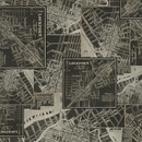 Free Spirit Eclectic Ele. Palette Charcoal FQ Bundle/10, FB4FQTH.CHARCOAL Tim Holtz