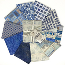 Free Spirit Eclectic Elements Palette Indigo FQ Bundle/10, by Tim Holtz FB4FQTH.INDIGO