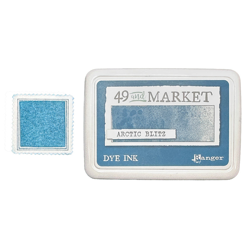 Ranger - 49 & Market Dye Ink Pad - Artic Blitz, FMP92360