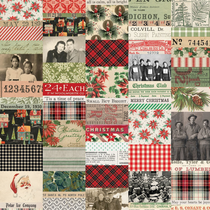 Free Spirit - Eclectic Elements Palette Seasonal FQ Bundle/10, by Tim Holtz FB4FQTH.Seas