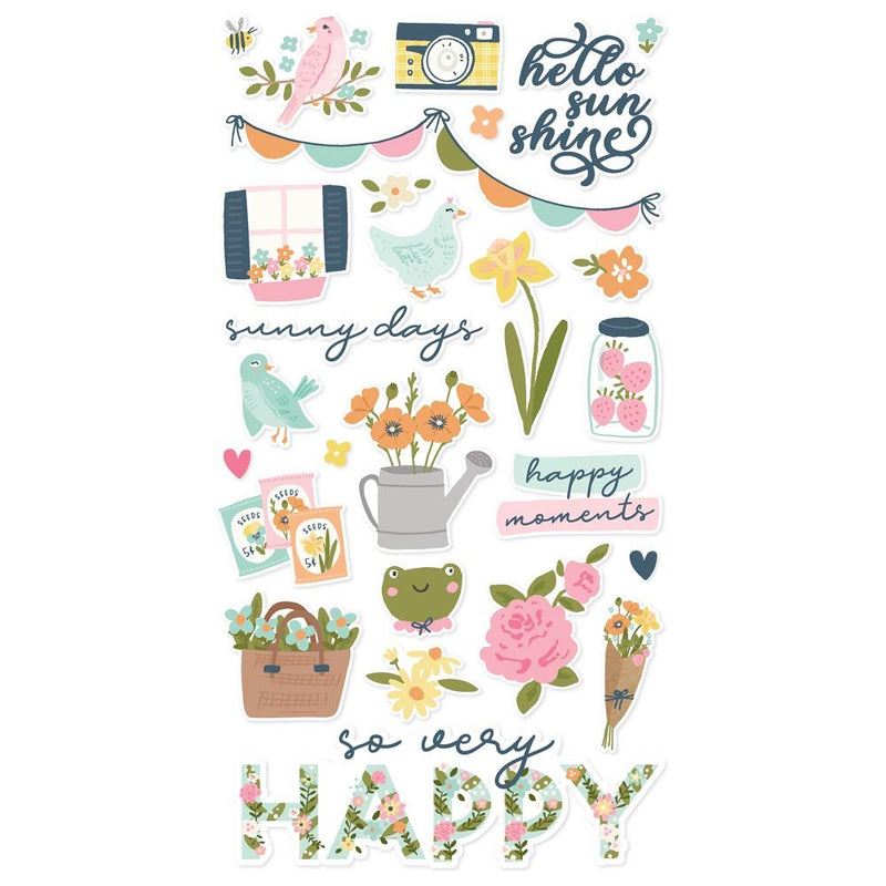 Simple Stories - Chipboard Stickers - Fresh Air, FRA21617