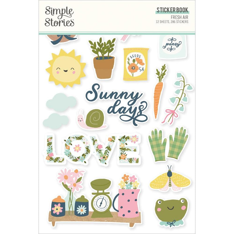 Simple Stories - Sticker Book - Fresh Air, FRA21622