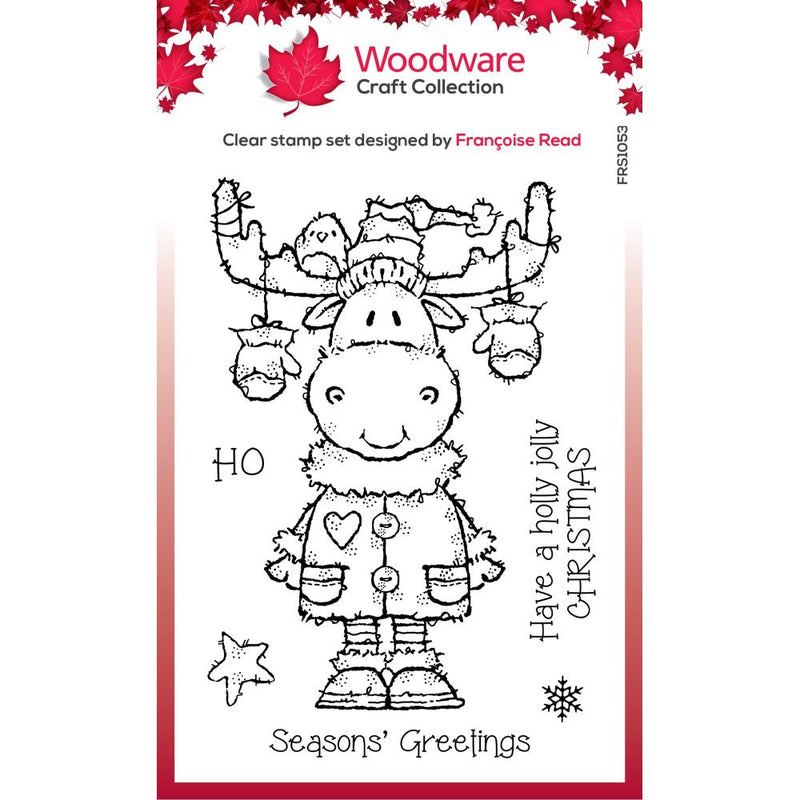 Creative Expressions 4x6 Stamp Set - Woodware -Maurice Moose, FRS1053