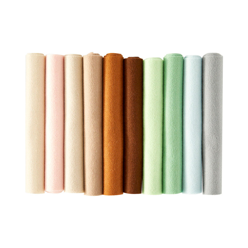 Spellbinders Merino Wool Felt Sheets - Neutral Collection, FS-002