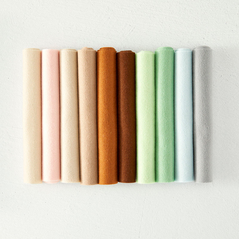 Spellbinders Merino Wool Felt Sheets - Neutral Collection, FS-002