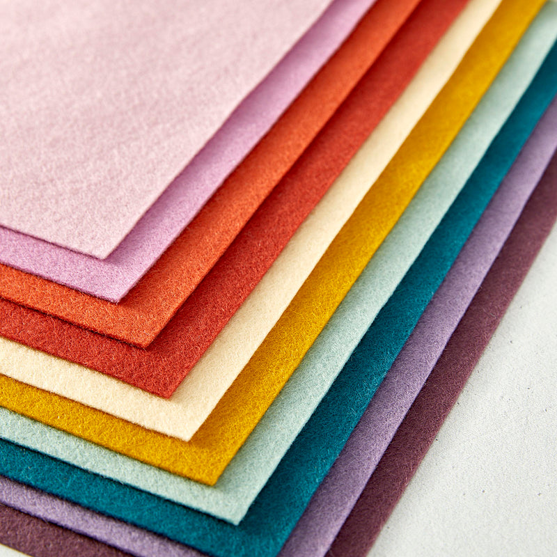 Spellbinders Merino Wool Felt Sheets - Trend Collection, FS-005