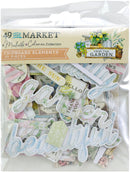 49 & Market Chipboard Elements - From The Garden, FTG-35483