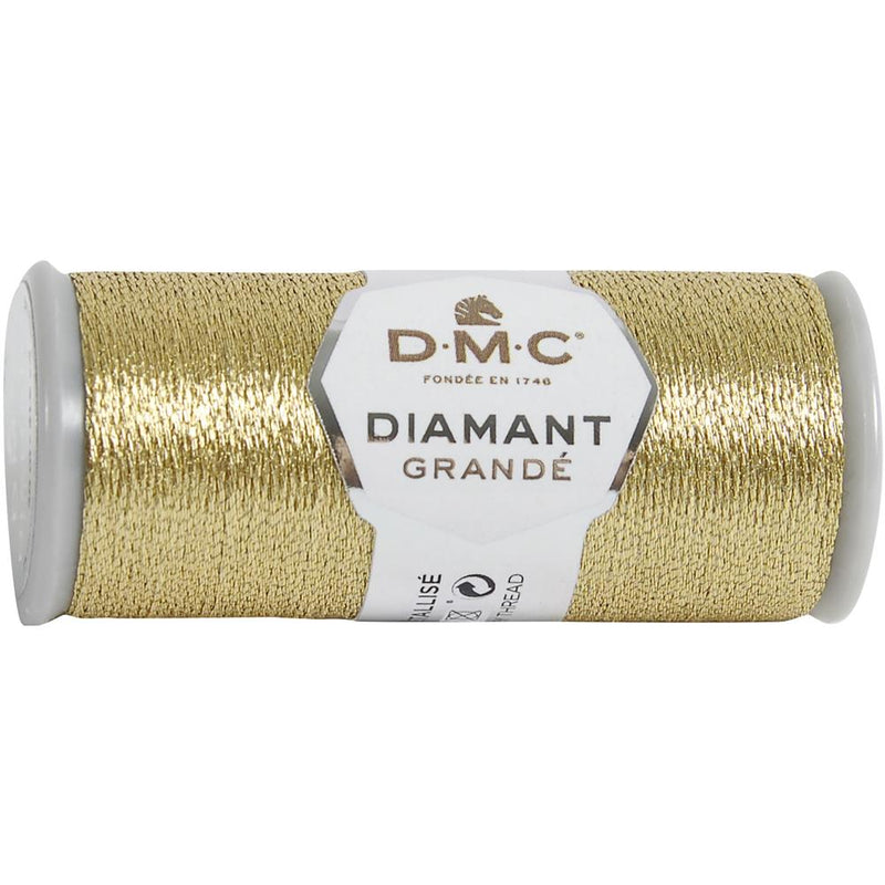 DMC Diamant Grande Metallic Thread - Light Gold, G3821