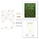Spellbinders Glimmer Hot Foil Plate & Die Set - De-Light-Ful Christmas, GLP-381