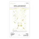 Spellbinders Glimmer Hot Foil Plate & Die Set - De-Light-Ful Christmas, GLP-381