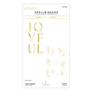 Spellbinders Glimmer Hot Foil Plate - Joyful, GLP-390
