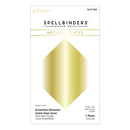 Spellbinders Glimmer Hot Foil Plate - Hexi-Gem, GLP-394