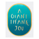 Spellbinders Glimmer Hot Foil Plate - Giant Thank You, GLP-400