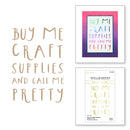 Spellbinders Glimmer Hot Foil Plate - Buy Me Craft Supplies, GLP-403