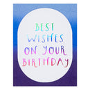 Spellbinders Glimmer Hot Foil Plate - Best Wishes on Your Birthday, GLP-404