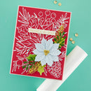 Spellbinders - Glimmer Full Bloom Poinsettia Hot Foil Plate, GLP-427