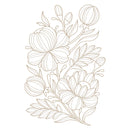 Spellbinders Glimmer Hot Foil Plate  - Glimmering Peonies, GLP-436