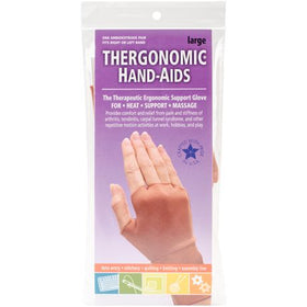 Frank A. Edmunds Thergonomic Hand-Aids Support Gloves 1 Pair - Large, HA-4