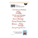 Hero Arts Letterpress + Foil & Cut - Winter Words, HC110