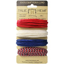 Hemptique - Hemp Cord 20lb 120' - Americana, HC20AMER