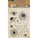 Studio Light Hazel Eaton Sweet Bee Memories Clear Stamps - Floral Bits, HE-SB-STAMP794