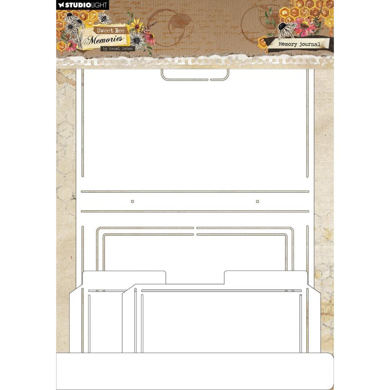 Studio Light Hazel Eaton Sweet Bee Memories Stencil Set, HE-SB-STEN06