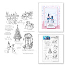 Spellbinders Stamp & Die Bundle - Sketched Christmas, BD-0889 by Simon Hurley