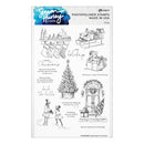 Spellbinders Stamp & Die Bundle - Sketched Christmas, BD-0889 by Simon Hurley