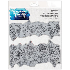 Simon Hurley create. Background Stamp - Rose Border, HUR87953