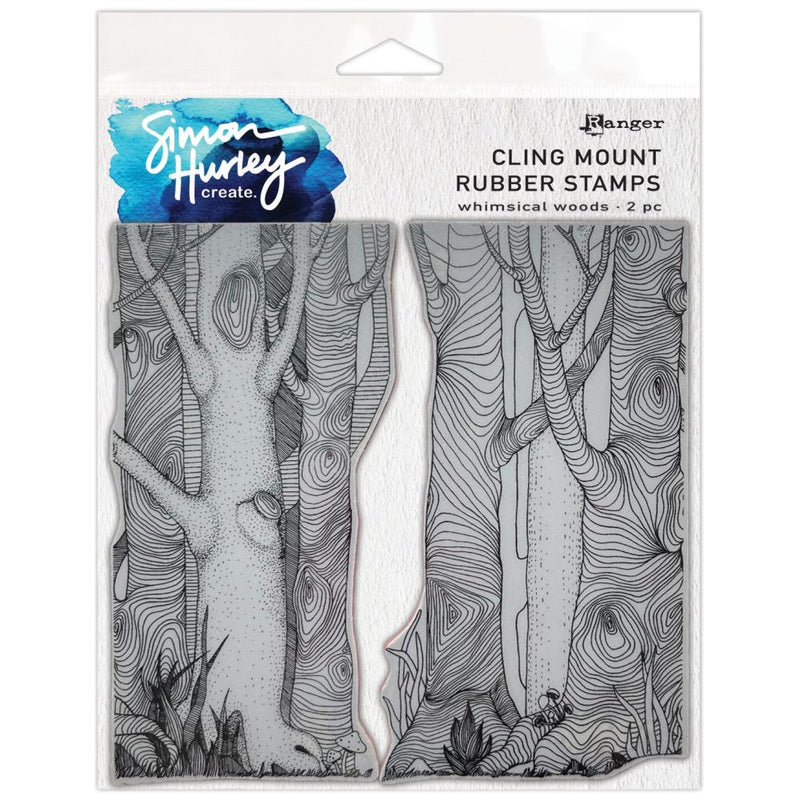 Simon Hurley create. Background Stamp - Whimsical Woods, HUR87960