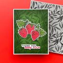 Simon Hurley create. Background Stamp - Dotted Leaves. HUR88806