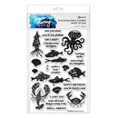 Simon Hurley create. 6x9 Photopolymer Stamps - Under the Sea, HUR90649