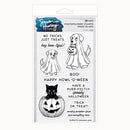 Simon Hurley create. 4x6 Clear Stamps - Halloween Pets, HUR94173