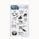Simon Hurley create. 4x6 Clear Stamps - Hocus Pocus, HUR94180