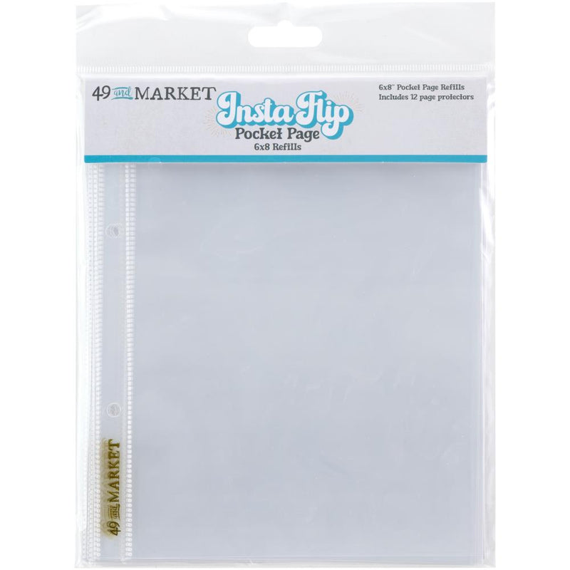 49 And Market InstaFlip Pocket Page - 6x8 Pocket Page Refills, IFP-29192