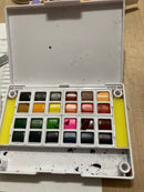 AS IS - Elizabeth Craft Designs Watercolor Palette 24ct, WC01*