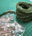 Pine pieces 0.98" - 2 foot long, in one piece, PT098