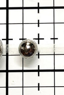 Silver Beads (no hole), 8mm 50Pcs, 8x50CT